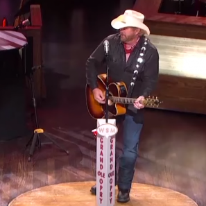 Watch Toby Keith Pay Tribute to Merle Haggard With a 6-Song Medley at the Opry